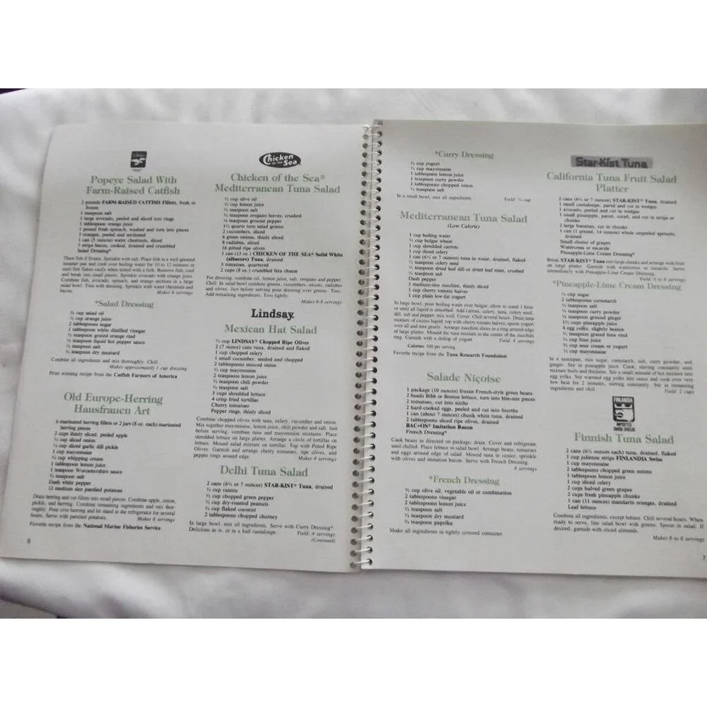 Salads of All Kinds Recipe Book: Favorite Brand Name Recipes Consumer Guide